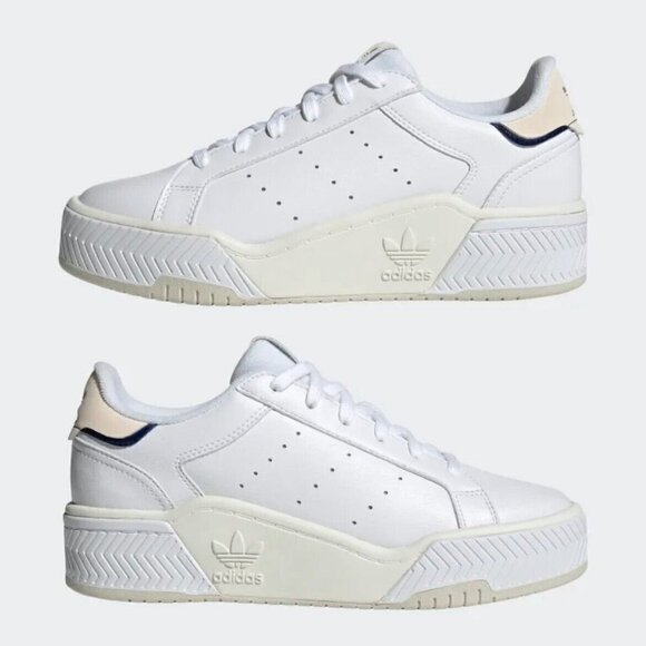 adidas Originals Court Tourino Sneaker Casual Platform Shoes GY4427 NEW Lace-up - Picture 1 of 15